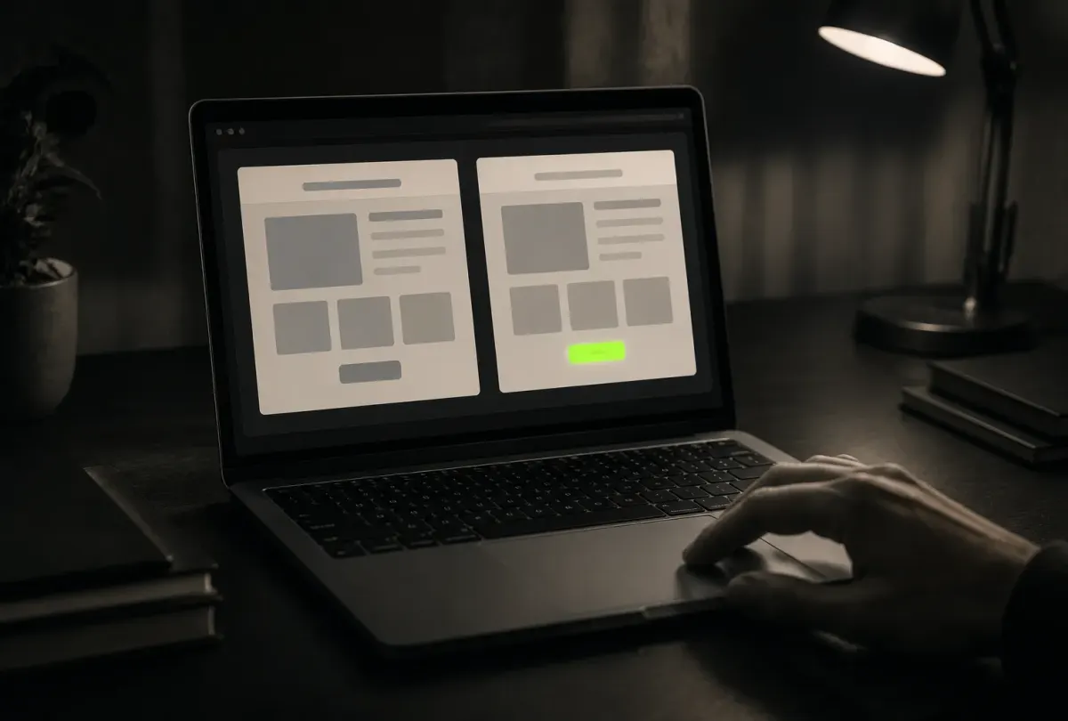 CRO — Test until it converts