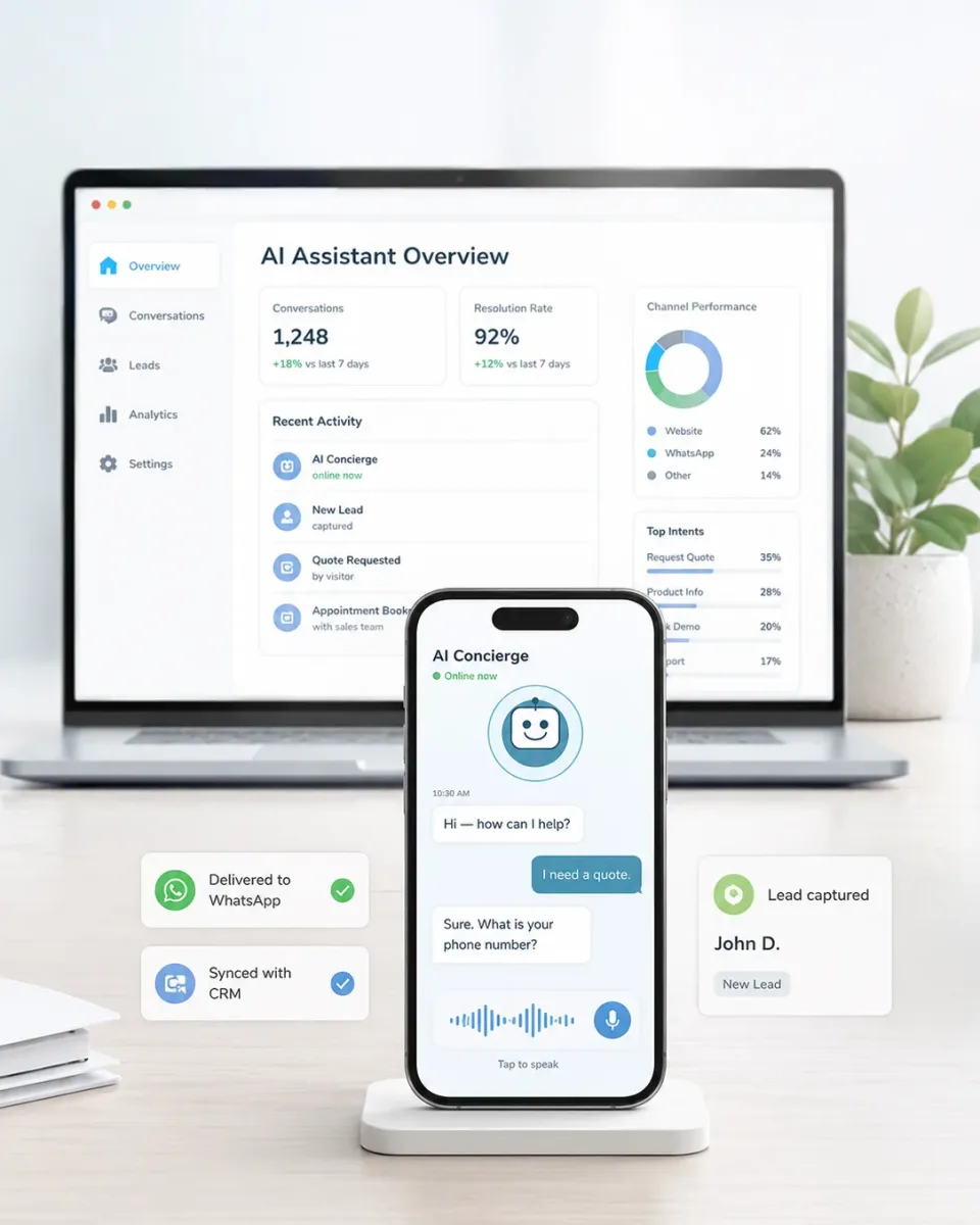 AI Chatbots & Voice Bots